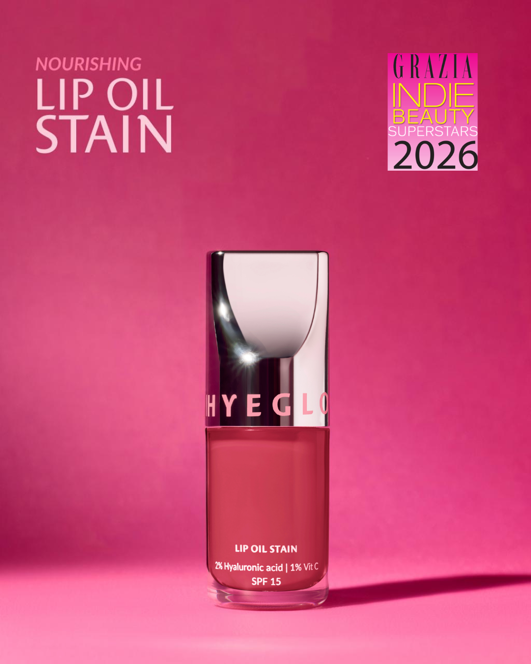 Better left behind Lip Oil Stain - Rose, but better