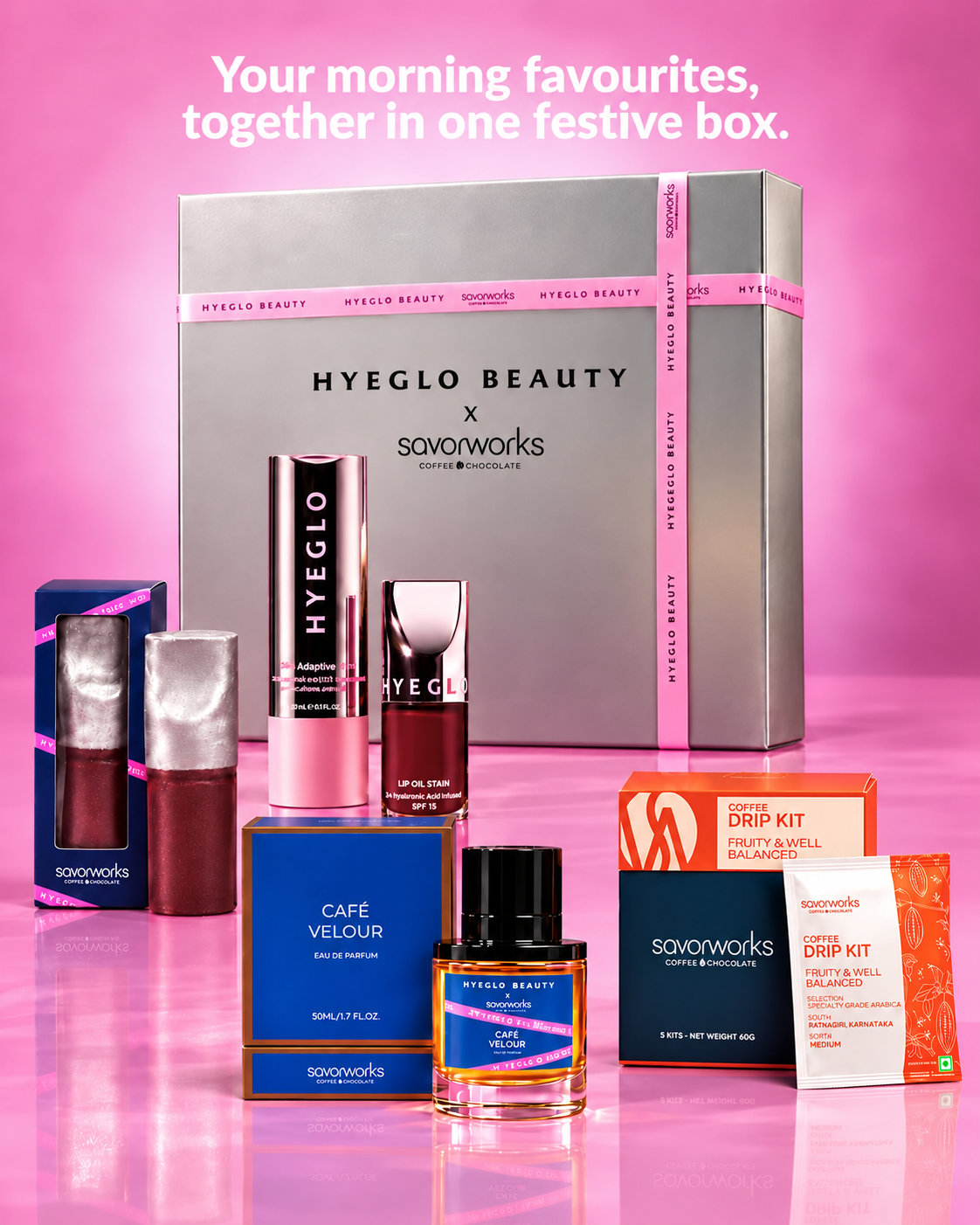 Hyeglo x Savorworks Festive Indulgence Gift Box – The Fragrance Edit