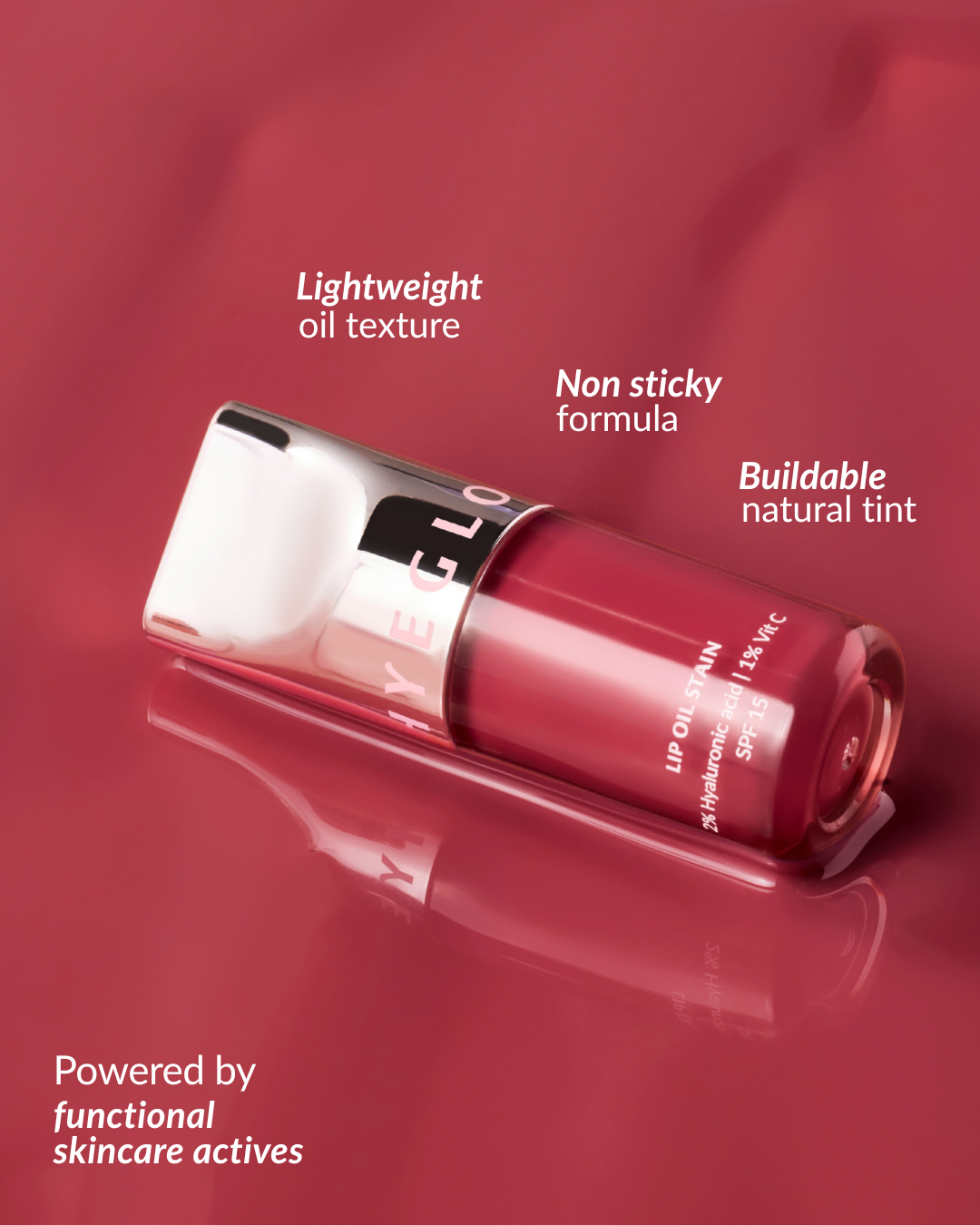 Better left behind Lip Oil Stain - Rose, but better