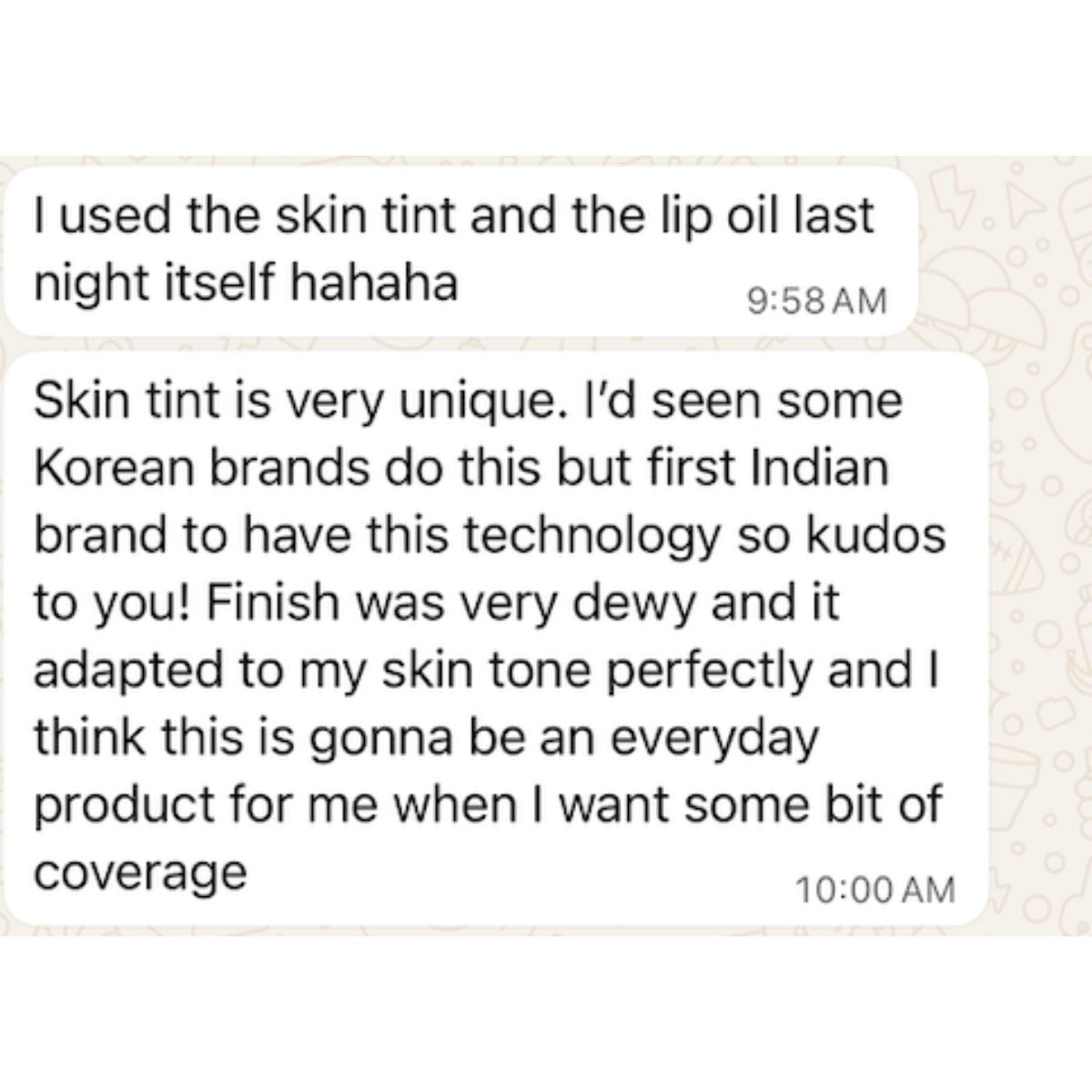 Customer review