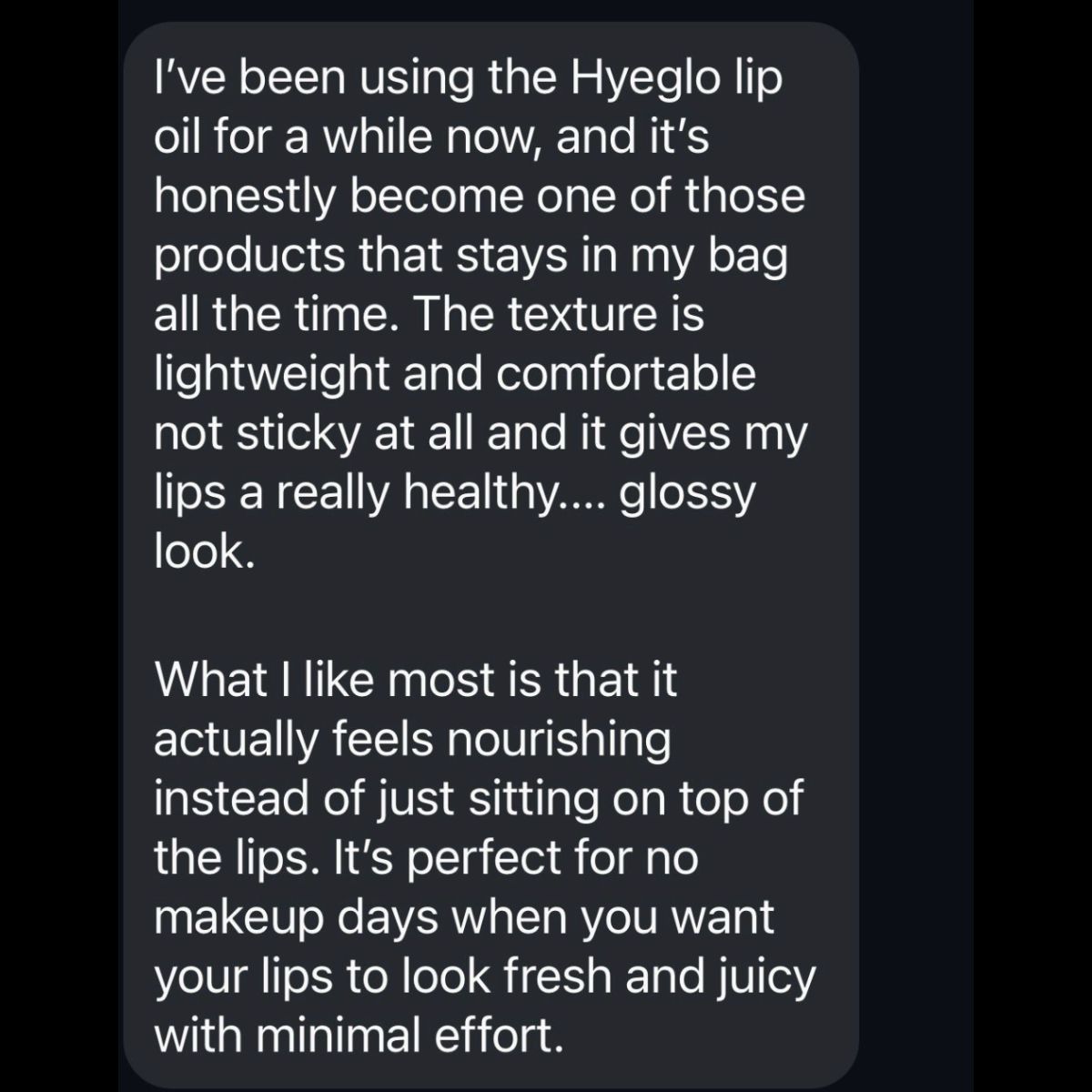 Customer review